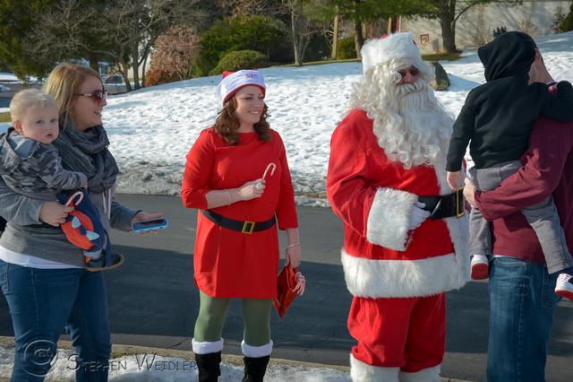 Santa Visits Lower Frederick Twp. - 12/21/2013